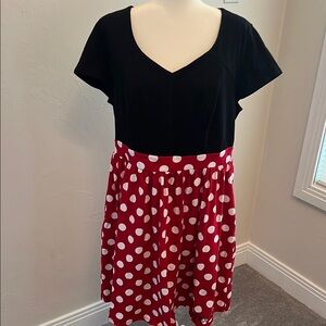Disney Minnie Mouse Dress from Torrid - Size 1x - In Like New Condition